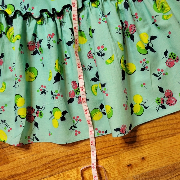 Betsey Johnson Vintage Y2K Lemon Halter Dress - Picture 16 of 16